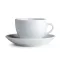 Nuova Point Palermo Cappuccino 145ml csésze+tányér -fehér