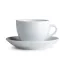 Nuova Point Palermo Cappuccino 145ml csésze+tányér -fehér