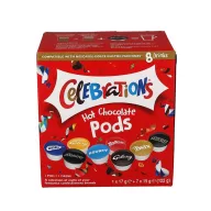   Celebrations Vegyes Forró Csokoládé Dolce Gusto kapszula válogatás - 8 db, 122 g