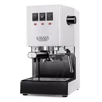 Gaggia Classic E24 karos kávéfőző gép (Fehér)