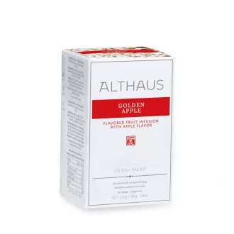 Althaus Golden Apfel gyümölcstea - Deli Pack, 20 × 2,5 g