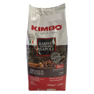  Kimbo Barista Espresso Napoli szemes kávé - 80% Arabica · 20% Robusta, 1 kg