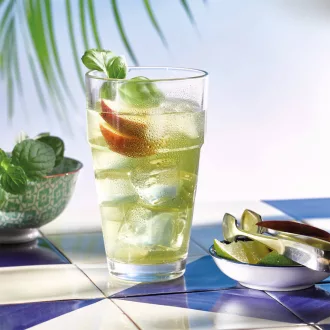 Althaus 1+4 Jeges Tea Sűrítmény - Zöld tea vadbarack ízesítéssel, 1 liter