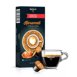   Martello Karamell Espresso Crema kávékapszula - 10 × 6 g - Martello kompatibilis