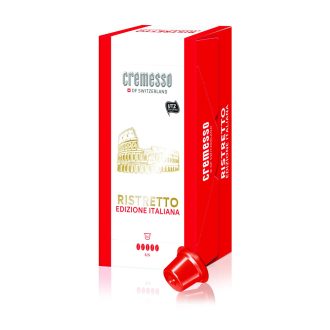   Cremesso Ristretto Edizione Italiana kávékapszula - 16 db, 96 g - Cremesso kompatibilis
