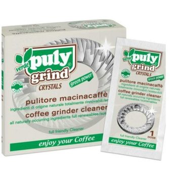 Puly Grind kávédaráló zöld tisztító kristály 10 tasak/doboz