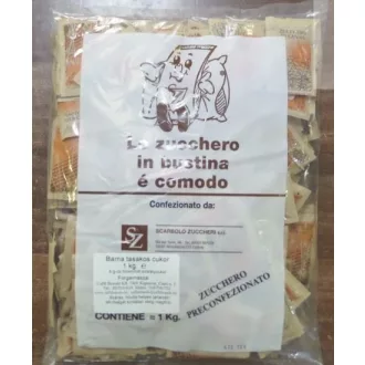 Scarbolo Zuccheri Barna nádcukor - 200 × 5 g - Tasakos