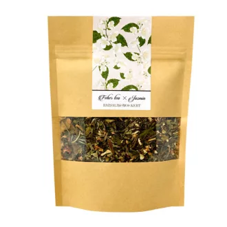 Bazsalikomos Kert Jázminos fehér tea - Szálas tea, 50 g