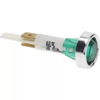 ZÖLD JELZŐFÉNY 250V