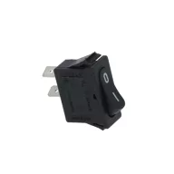 Fekete 1 pólusú kapcsoló 16A 250V