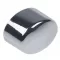 OVÁLIS GOMB 17x13mm KRÓMOZOTT