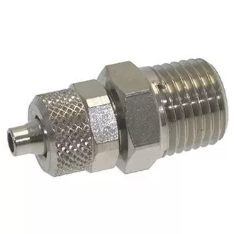 EGYENES CSATLAKOZÓ 1/4'F ø 6/4 NIKKEL-BEVONAT