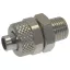 EGYENES CSATLAKOZÓ 1/8'F ø 8/6 NIKKEL-BEVONAT