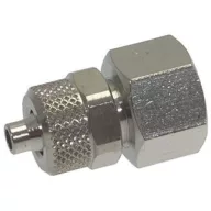 STRAIGHT FITT. 1/8"F ? 6/4 NICKEL-PLATED