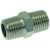 NICHEL-PLATED FITTING ø 1/4"M-1/4"M