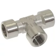   T-ALAKÚ IDOM ø 1/8'N-1/8'N-1/8'N NIKKELEZETT