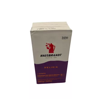Hausbrandt Delizia őrölt kávé - Arabica és Robusta keveréke, 250 g