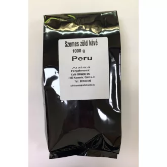 Brando Peru zöld szemes kávé - 100% Arabica, 1 kg