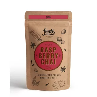 Fonte Raspberry Chai - 250 g - Málnás chai latte por