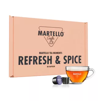 Martello Refresh & Spice teaválogatás Martello kapszula - 80 db