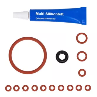 Pótalkatrész készlet szilikonzsírral kávéfőzőhöz