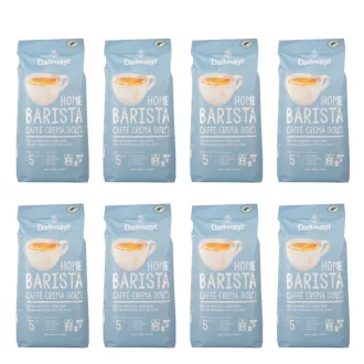   Dallmayr Home Barista Caffè Crema Dolce szemes kávé - 8 x 1 kg