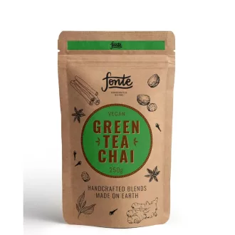 Fonte Green Tea Chai latte - Instant vegán italpor, 250 g
