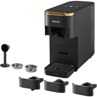 Sencor SCC 1000BK Multi-kapszulás kávéfőző 3 in 1 (Nespresso®, Dolce Gusto®, E.S.E. pod, őrölt kávé)