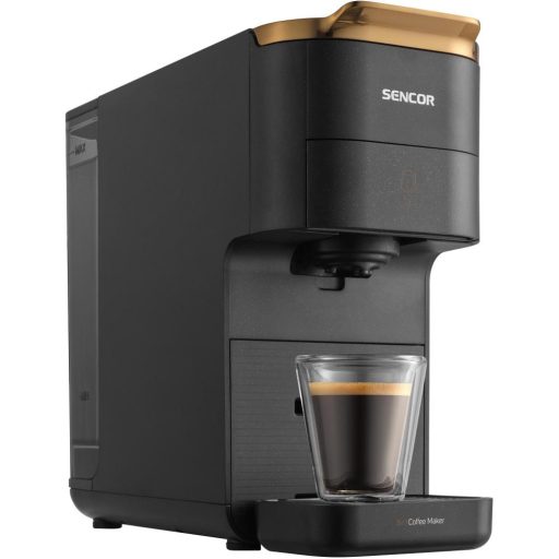 Sencor SCC 1000BK Multi-kapszulás kávéfőző 3 in 1 (Nespresso®, Dolce Gusto®, E.S.E. pod, őrölt kávé)