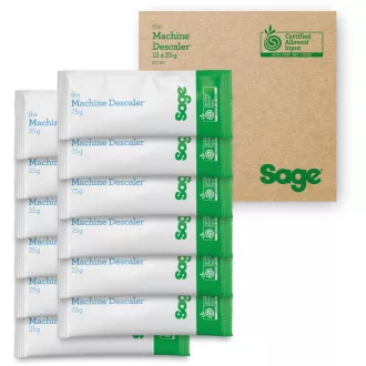   Sage SCC102 Vízkőoldó por - 12 db × 25 g - Sage kávégépekhez és vízforralókhoz