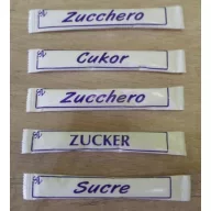 Novaroma Fehér kristálycukor stick - 5 g, 1 000 db