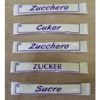 Novaroma Fehér kristálycukor stick - 5 g, 1 000 db