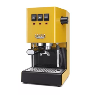 Gaggia Classic E24 karos kávéfőző gép, sárga