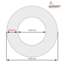 Saeco fonott szilikon cső (30 cm)