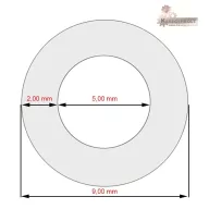 Saeco fonott szilikon cső (30 cm)