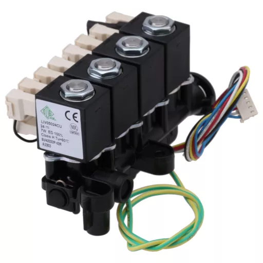 Saeco GranAroma / Xelsis mágnesszelep blokk (SM6xxx, SM8xxx sorozat)