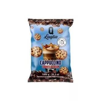   Laqtia Carmen Cookies & Cream kávéautomata töltőanyag - Instant cappuccino, 1 kg