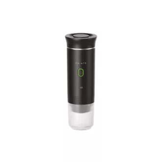 CHiato brewPLAY hordozható eszpresszó kávéfőző - fekete (kompatibilis: Nespresso®, Dolce Gusto®, őrölt kávé)
