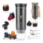 CHiato brewPLAY hordozható eszpresszó kávéfőző - fekete (kompatibilis: Nespresso®, Dolce Gusto®, őrölt kávé)