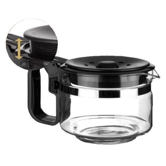   Üvegkanna Wpro 484000000318 UCF200 Univerzális kávéskanna 9-12 csésze szűrő kávéfőzőhöz