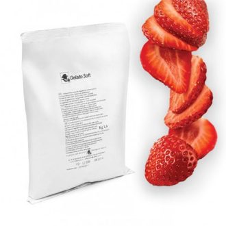 Gelato Soft Lágyfagylalt por Eper (1,6 kg)