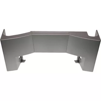 Előlap csepegtetőtálcához rozsdamentes acél színű