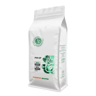   Pacificaffe Pin Up szemes kávé - 85% Arabica · 15% Robusta, 1 kg