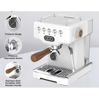   AVX EM3202-X51 51mm Hófehérke eszpresszó kávégép (fehér)
