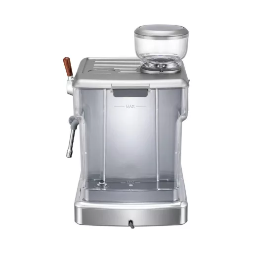 AVX EM3701 Dual bojleres eszpresszó kávégép beépített őrlővel (58 mm)