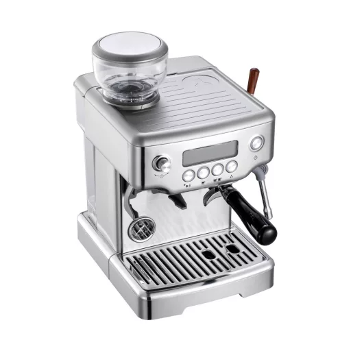 AVX EM3701 Dual bojleres eszpresszó kávégép beépített őrlővel (58 mm)