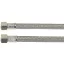 Rozsdamentes acél flexibilis bekötőcső 1/4" Fc x Fc (450 mm)