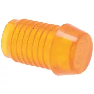 LAMP CAP TAPERED CONICAL ORANGE SU3