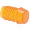 LAMP CAP TAPERED CONICAL ORANGE SU3