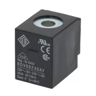 ODE BDV08230AY Mágnesszelep tekercs (16VA, 230V, 50/60Hz)